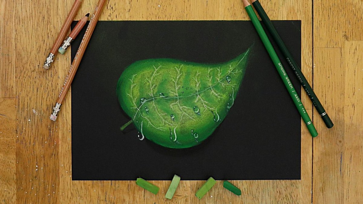 RiahsTieDye's tweet photo. How to Draw a Leaf on Black Paper - Easy Step by Step - Watch the full video here
https://t.co/nuAwv2vvMB via @YouTube 

#drawing #leafdrawing #artshare #art #ArtistOnTwitter #coloredpencils #softpastels @Content_Art_RT @ArtistRTweeters @rtArtBoost @artistretweets #video https://t.co/PeV0uL7yAh