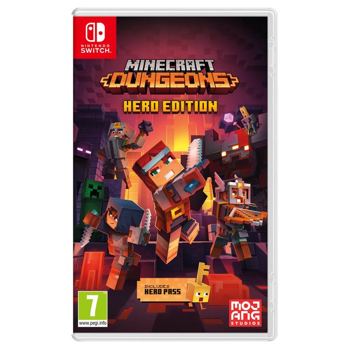 Win a Minecraft game Nintendo Switch giveaway UK