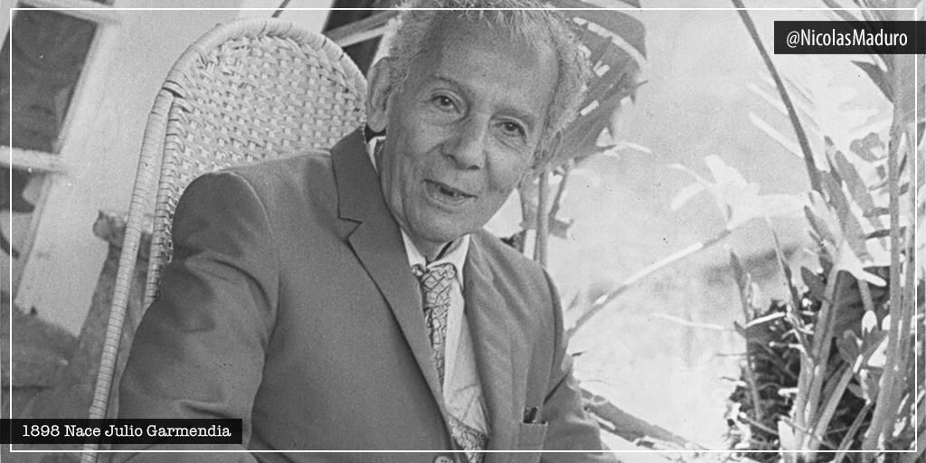 NicolasMaduro's tweet photo. Hace 123 años nació uno de los escritores más influyentes de la Patria, Julio Garmendia. Autor de “La Tienda de Muñecos” y “La Tuna de Oro”, obras con las que logró revolucionar la literatura fantástica latinoamericana. ¡Exaltamos el legado de nuestro gran cuentista tocuyano! https://t.co/7bD7075ilA