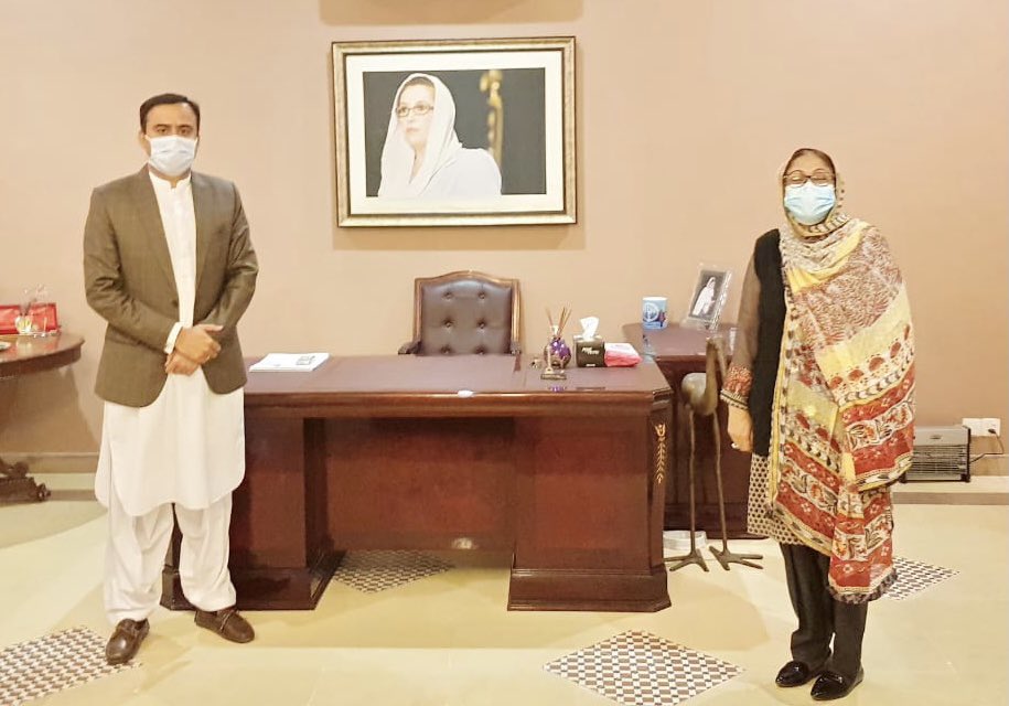 JavedNLaghari's tweet photo. Had wonderful meeting with MPA Adi Faryal Talpur sahiba at Zardari House Karachi. Thanks to Adi sahiba for appreciation &amp; continuous support to #PYOSindh. https://t.co/VOsOrFvtMf