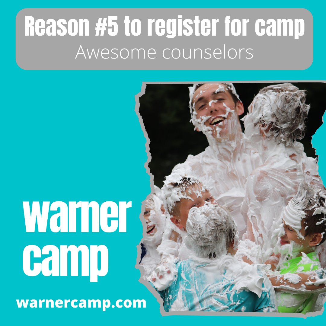 WarnerCamp's tweet photo. Why should you register for Warner Camp summer 2021?

#WarnerCamp #Summer20201 https://t.co/ELUu4d4JTS