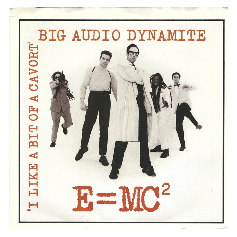 Happy 65th birthday to Big Audio Dynamite\s Don Letts.

Here\s \E = MC²\ by BAD, released by Columbia in 1986. 