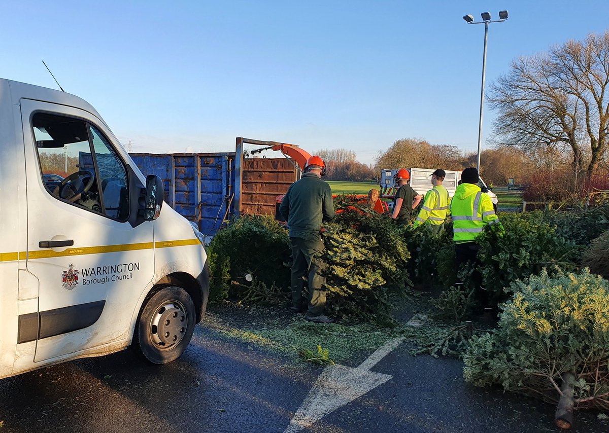 Russ Bowden (@mrrussbowden) on Twitter photo Tremendous effort by <a href="/WarringtonBC/">Warrington Borough Council</a> staff volunteering their time to collect 2800 Christmas trees & raise £41k for the amazing <a href="/StRoccos/">St Rocco's Hospice</a> - thank you! Tremendous effort by <a href="/WarringtonBC/">Warrington Borough Council</a> staff volunteering their time to collect 2800 Christmas trees & raise £41k for the amazing <a href="/StRoccos/">St Rocco's Hospice</a> - thank you!