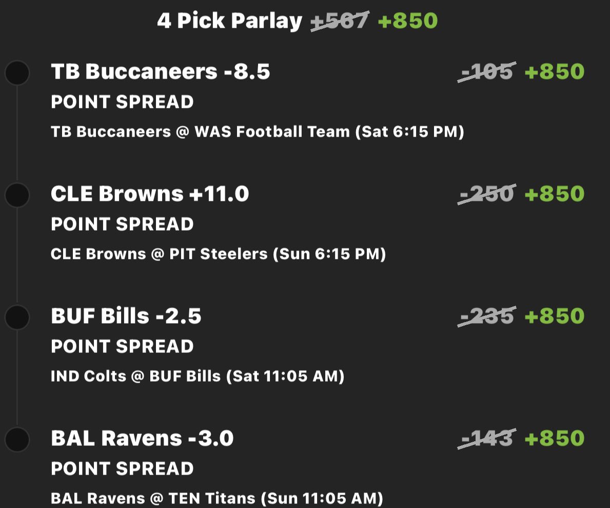 guysthatgamble's tweet photo. WILD-CARD Weekend! Here is just one of our parlay picks, who’s Ridin’ with us? #guysthatgamble #spreadem 🏈🤑💰 https://t.co/rijYldKWtJ
