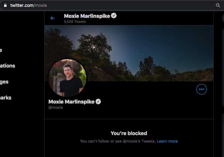MyHushTeam's tweet photo. 😎 HushChat is so superior to @signalapp (which is closed source + backdoored) that the person who invented it, @moxie, has blocked us. Our comments must have hit home!

🤠 Achievement Unlocked

🤡 #Bitcoin Protocol Says Fuck Moxie

https://t.co/nyrYeve9xc
https://t.co/LeN5P6SmkI https://t.co/0mHUPKGF7E
