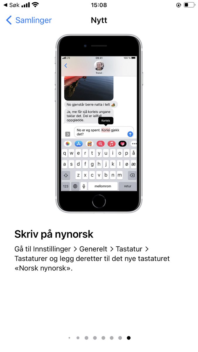 PederHauge's tweet image. Nytt i iOS 🔥: Guds eige mål.