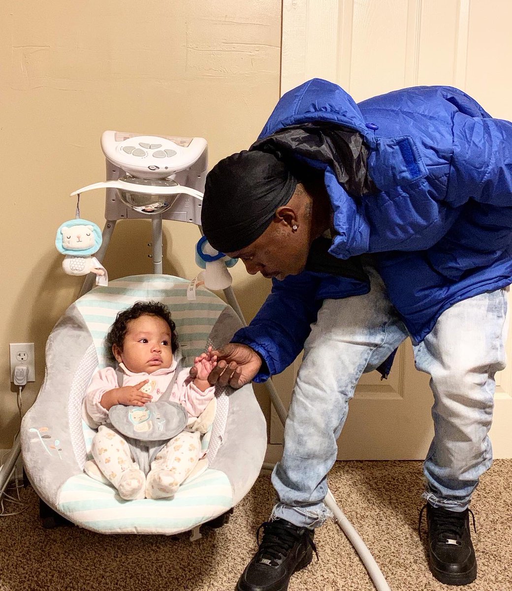 Pooh4K's tweet photo. Baby girl and I had a photo shoot this Am 🤣🥰 https://t.co/zfycVXP6Ev