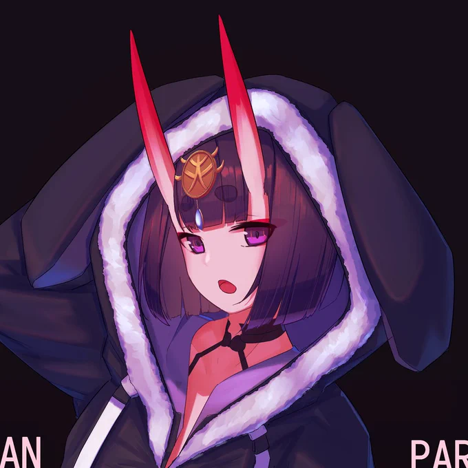 #FGO 
うさぎさんぱーかーかわいいぞ! 
