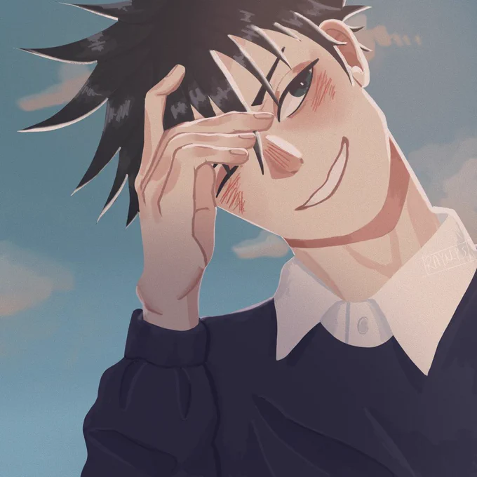 Afternoon with megumi ?
#fushiguromegumi #jujutsukaisenfanart #呪術廻船 #伏黒恵 #artidn 