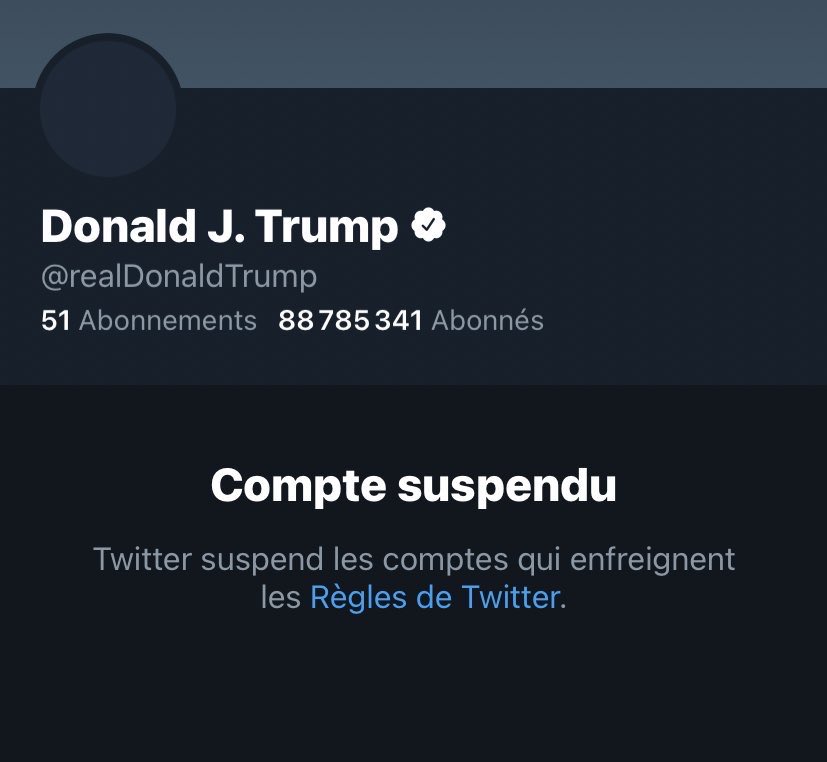 ericrevel1's tweet photo. La question n’est pas Trump. Elle est celle-ci : une entreprise privée possède t’elle  plus de pouvoir qu’un individu élu démocratiquement par les citoyens? Si la réponse est oui. Nous avons un problème de fond à traiter en urgence absolue. https://t.co/Z4kJfzPpD7