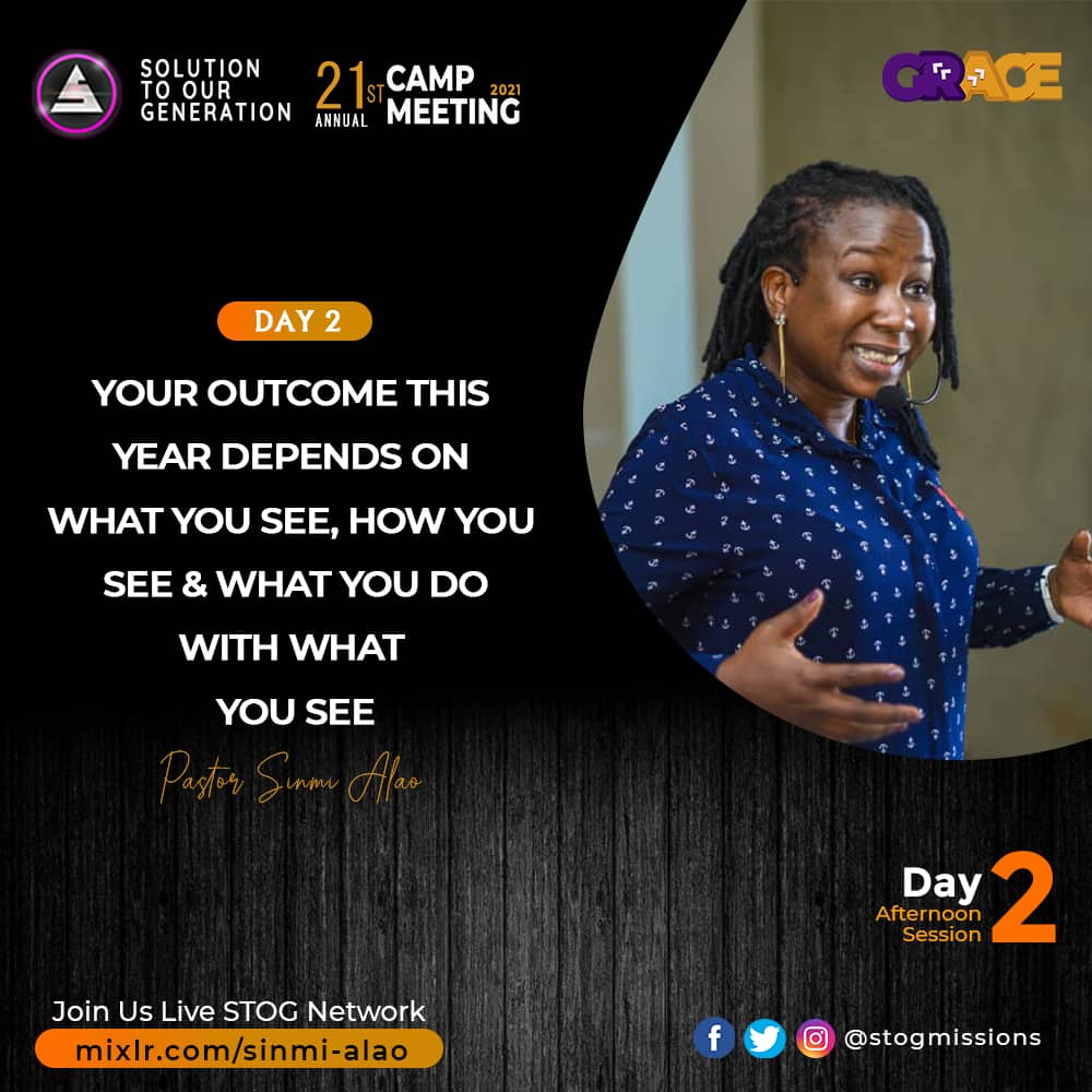 STOGMISSION's tweet image. Excerpts from Day 2!
#grace
#campmeeting2021