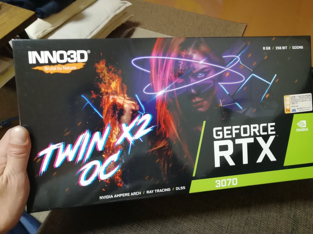 tarezou5's tweet photo. #Powercolor
#radeon5600xt
#自作PC #kp41
#geforcertx3070
#inno3d
年末に当面の繋ぎとして購入したRX5600XTがkp41連発。。初期不良として返金いただいたので、不本意ながら思いきってRTX3070へ!
さようならRadeon..
Red devilのデザインは好きだったけど、安定しなければ意味ないね https://t.co/C66Q2Xp279