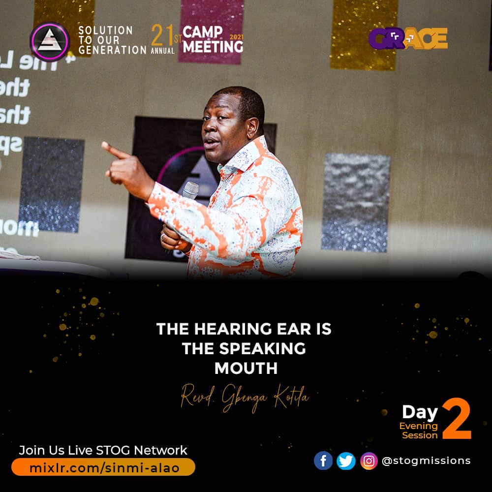 STOGMISSION's tweet image. Excerpts from Day 2!
#grace
#campmeeting2021