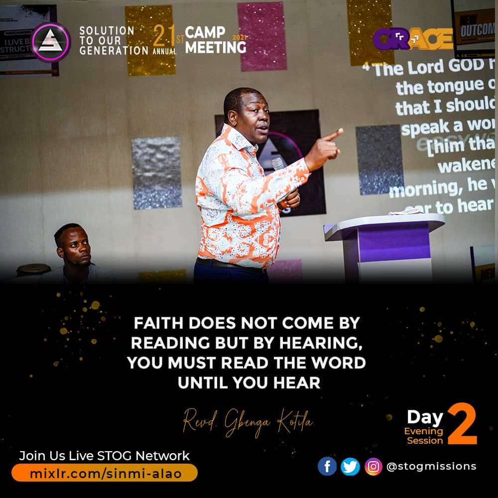 STOGMISSION's tweet image. Excerpts from Day 2!
#grace
#campmeeting2021