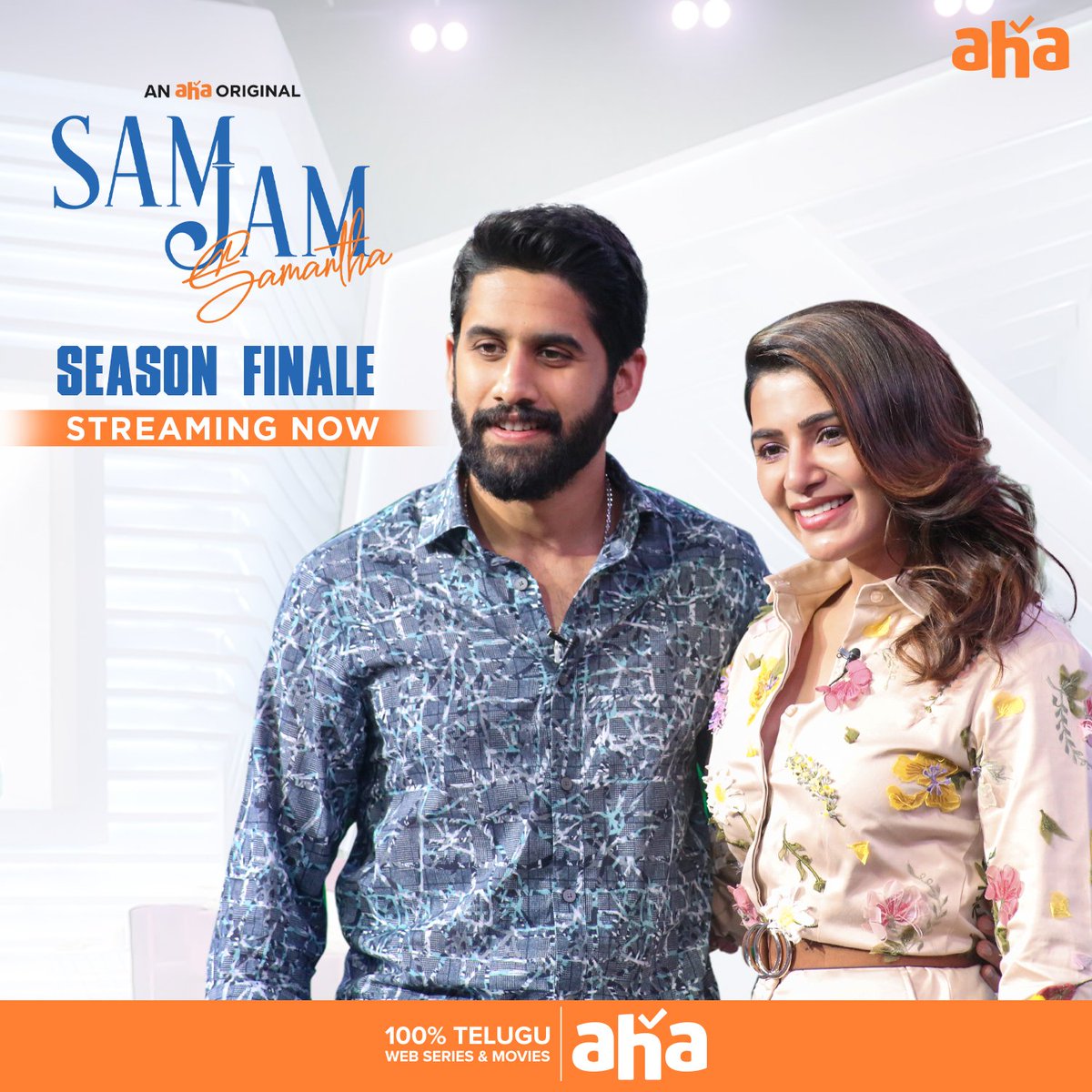 NameIsBoni's tweet photo. The most cutest &amp; best episode of #SamJam.. The journey ends but the memories continue ♥
#SamJamWithChay - Season Finale out now!
▶️ https://t.co/NOedsXPXHs

#SamJam @chay_akkineni @Samanthaprabhu2 @thesamjamshow @ahavideoIN..
#NagaChaitanya #SamanthaAkkineni.. https://t.co/UUAgFBbwyT