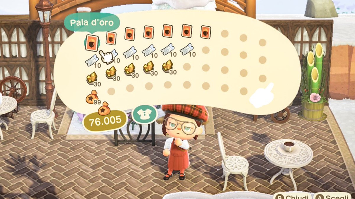 smallketchu's tweet photo. 🌙FULL SET OF GOLDEN DIYS TOOLS🌙

You will win all showed in the pocket, full diy set + 60 nmt + 50 gold + 99k bells!! 

To enter:
- follow @smallketchu and @acnhsunnyside 
- like and rt
- tag a friend 

the winner will be choose in 48h!! 
#ACNHgiveaway #ACNHgiveaways #dodocode https://t.co/PmmeuCf19B