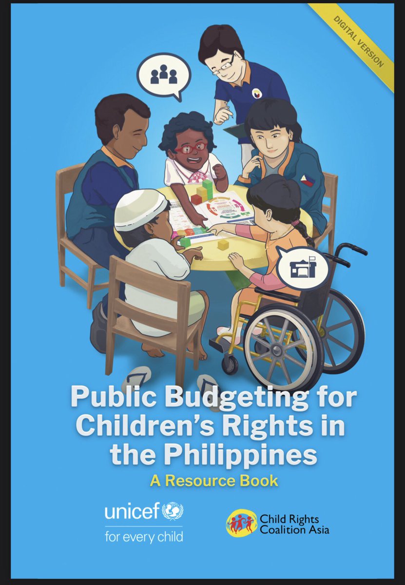 CRCAsia's tweet photo. ✔️ UNCRC GC 19 explains the principles of public budgeting for the realization of children’s rights, such as effectiveness, efficiency, equity, transparency, and sustainability.

Download the Resource Book here, produced with support from @unicefphils: https://t.co/qYNAksuoHd https://t.co/1kGkQheXU5
