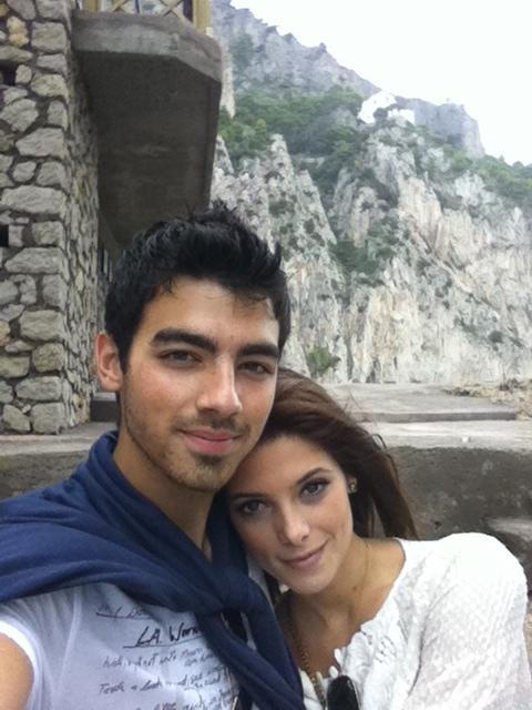 Jashley together on dates and at a Halloween party.