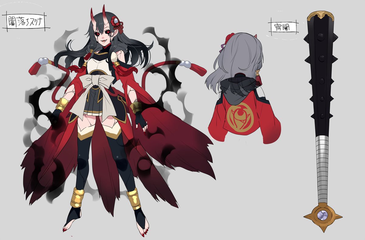 Toブックス 新キャラデザイン公開 打撃系鬼っ娘が征く配信道 3 ラストはこの人 3巻で登場する 鬼神化状態のスクナです 衣装含めて新たに デザインいただきました アルスノヴァとの対峙シーンが 描かれた口絵に乞うご期待 ついに本日発売です