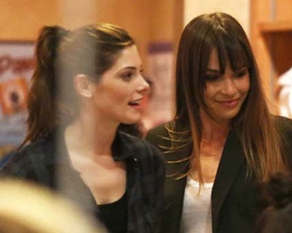 1st: pic: At Ashley’s birthday party. 2nd: Ashley joining the ex Jonas gf squad; 3rd: two of Joe’s ex girlfriends, Ashley and Blanda, hanging out together.