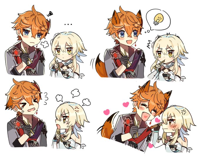 Special quest:feeding a fox 🦊🦊🦊
#タル蛍 #chilumi 