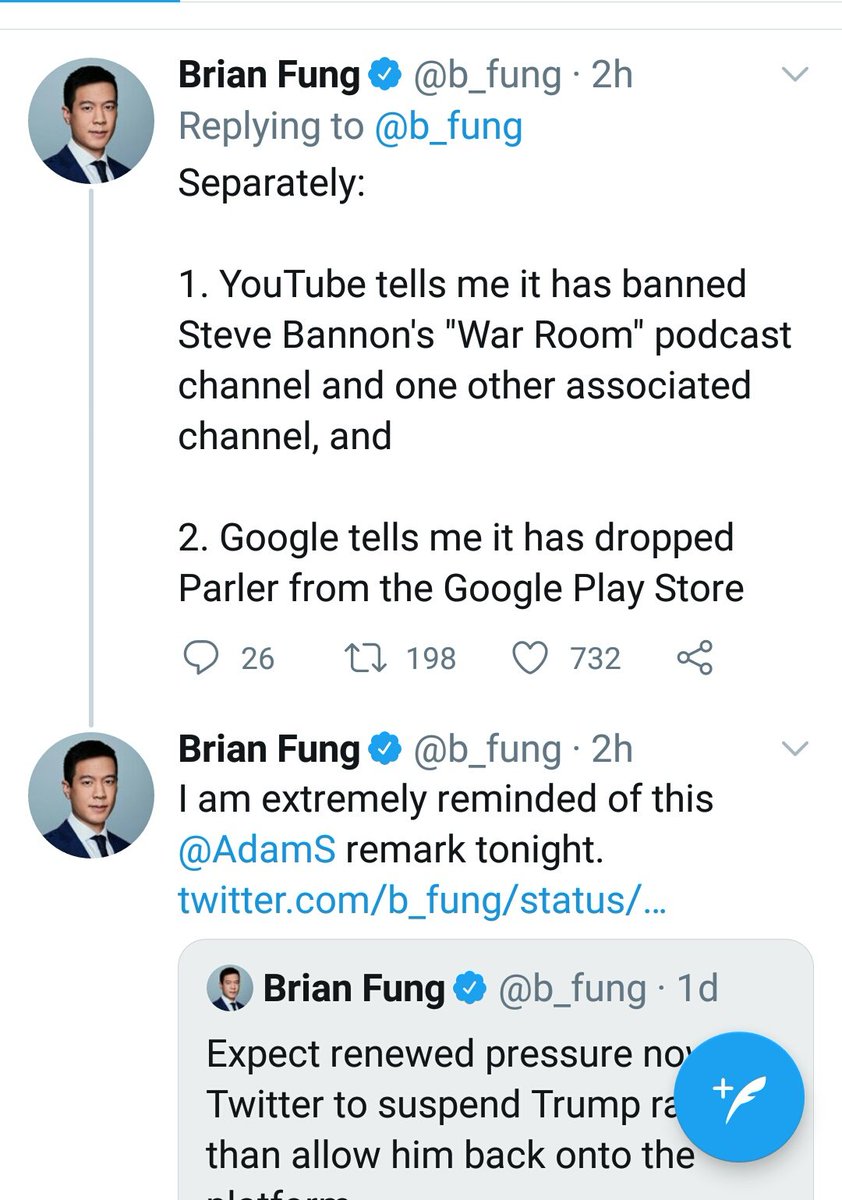 2. Fung cont. Tweets were captured earlier tonight (1/8) for time reference.