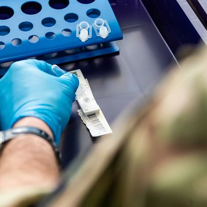 Fantastic Job from all RAF Personnel, Including 1 Sqn RAF Regiment, for the ongoing support to the Covid testing centres during the pandemic. #RAFReg #1Sqn #COVID19 #Testing #allinthistogether