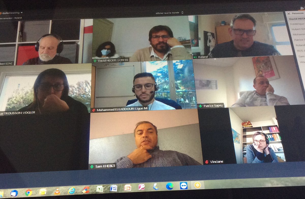 Première réunion 2021 de la délégation du Vaucluse de ⁦@ESSenPACA⁩  autour de ⁦⁦<a href="/davau84/">Davau Roland</a>⁩ son Président. Une Équipe à votre service et à votre écoute qui vous présente ses meilleurs vœux.