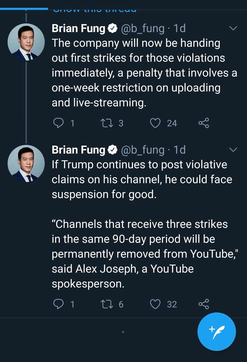 5. YouTube and Voter Fraud Claims and also Twitch restrictions