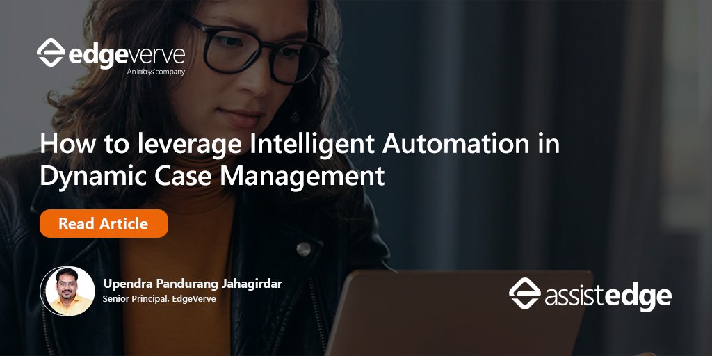 edge_verve's tweet photo. #RPA plays a pivotal role in achieving the rule-based #DeterministicAutomation as well as the cognitive capability led #IntelligentAutomation and enables ‘Human-empowered Automation’.
Know how to leverage #IA in #DynamicCaseManagement: https://t.co/a6qBJEgcNq
#AssistEdge https://t.co/0xgIrxspWy