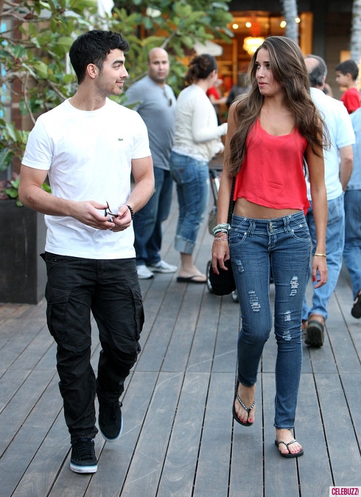 2012: Georgina Rosso. About a year later (more or less), she joined a girlgroup with her sisters and toured with Joe’s ex girlfriend Demi Lovato.