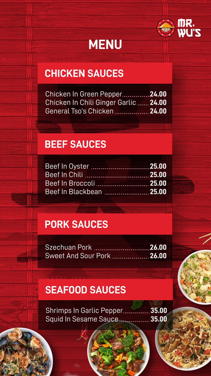 mrwusgh's tweet photo. Take a look at our menu. https://t.co/hUEY4jWep9