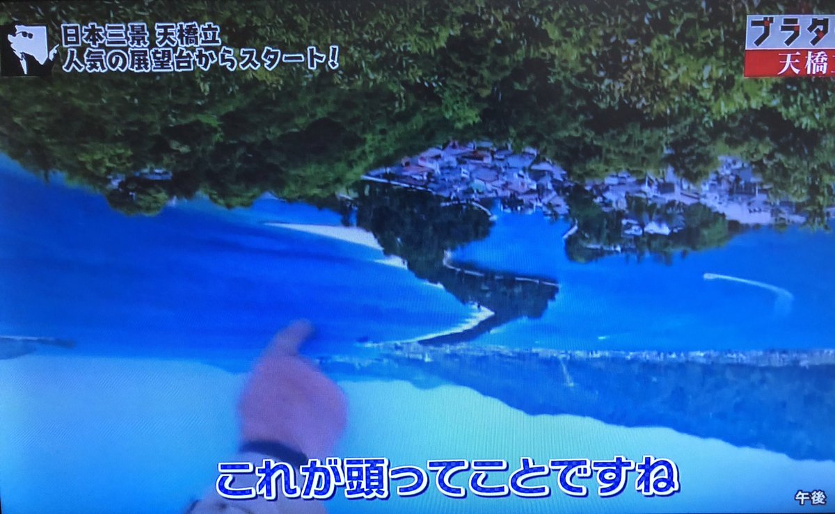 天橋立 江戸時代に人々が目指した 絶景 は今の景色とは違っていた ブラタモリ Togetter