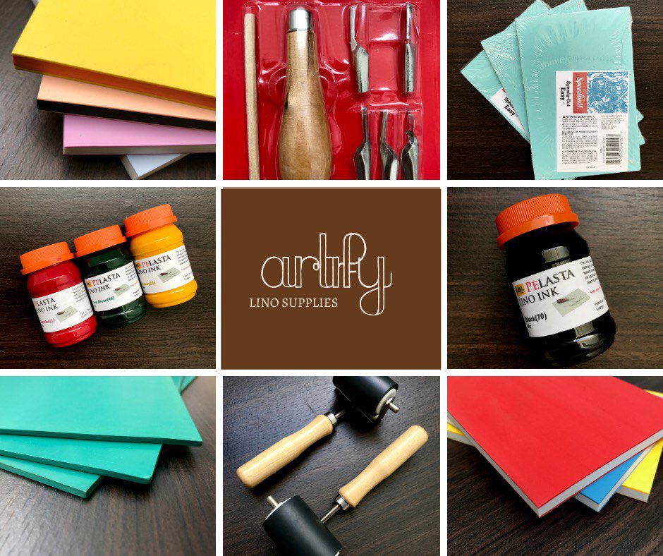 Get your lino supplies from Artify now!