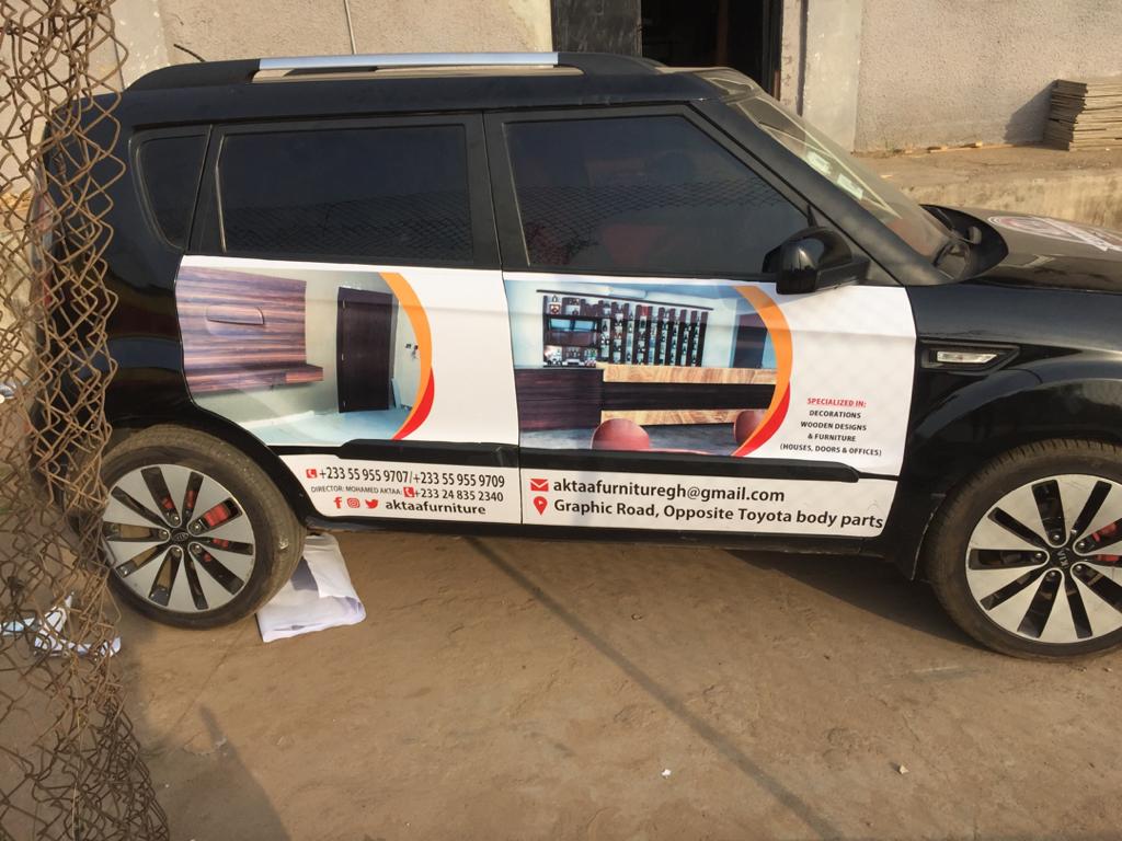 kellogroupltd's tweet photo. Car Branding @aktaafurniture 
Call/WhatsApp us on 0579464638 or 0506737875 for your all your branding works.
Email us: info@micanweldigital.com  

#micanweldigital #digitalmarketing #branding #design #logobrand #logo #flyers #printing #marketing #graphicdesign #onlinemarketing https://t.co/qima47DE0b
