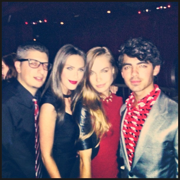 2012-2013-2014: Blanda Eggenschwiler. She’s a Swiss model and graphic designer that used to work with Obey. One of Joe’s tattoos (a heart with an arrow) is inspired to one of her designs.