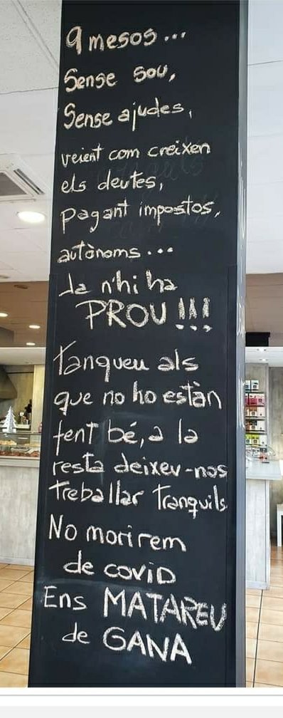Tots els que prenen les decisions...al racó de pensar....castigats