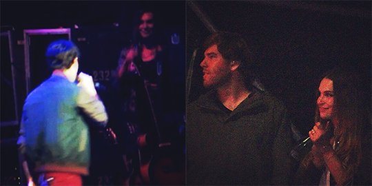 Joe and Blanda (Janda) were always together, as she followed him on tour with the Jonas Brothers. When she wasn’t following him, he sent her flowers (1st picture).