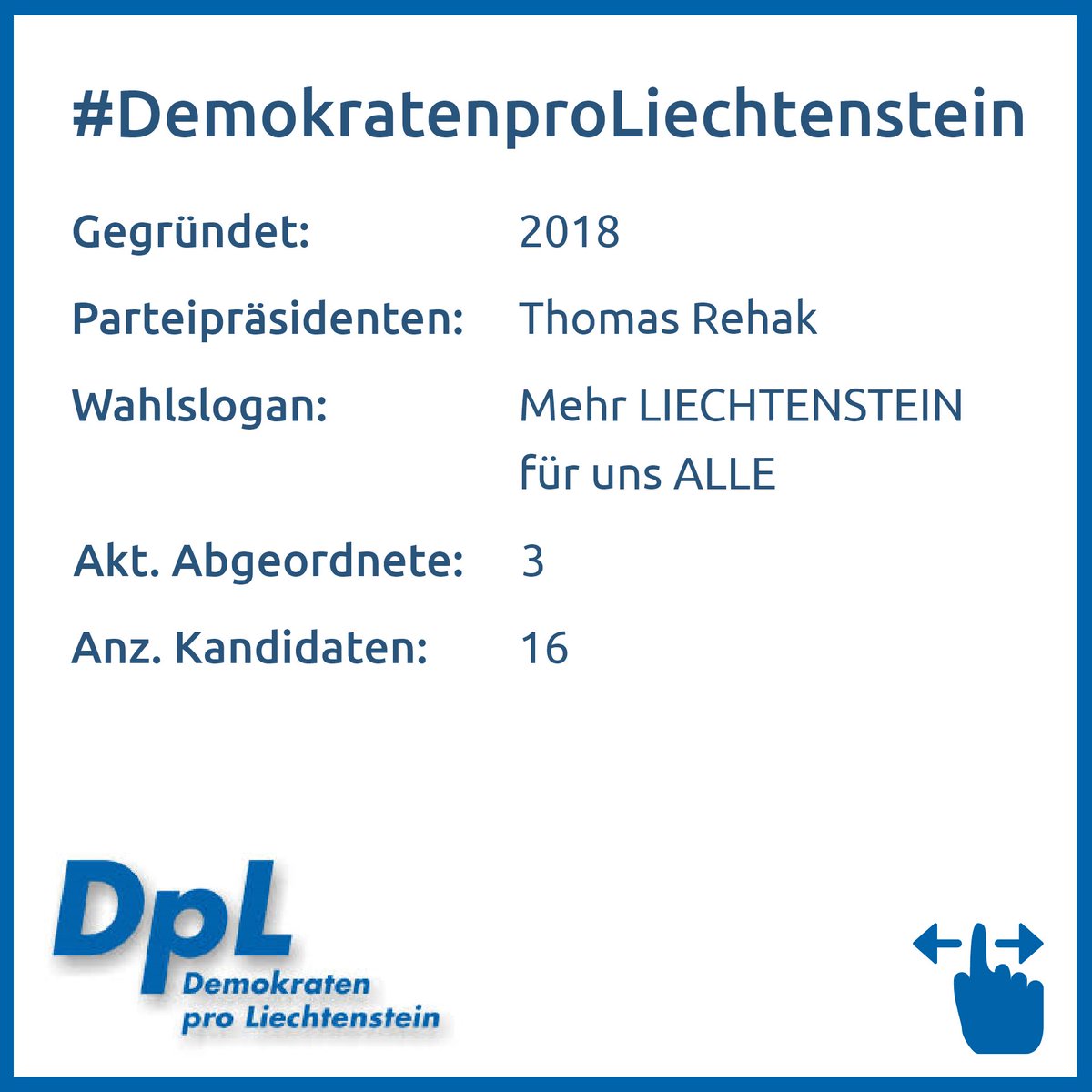 easyvote_li's tweet photo. Welche Parteien treten zu den Landtagswahlen an? Wir haben einige Fakten über die antretenden Parteien für euch kompakt aufbereitet. #Landtagswahlen2021 #Liechtenstein #Parteien In den kommenden Tagen stellen wir die einzelnen Parteien inkl. zwei ihrer Ziele vor! #StayTuned (1/2) https://t.co/LK1ca51U1x