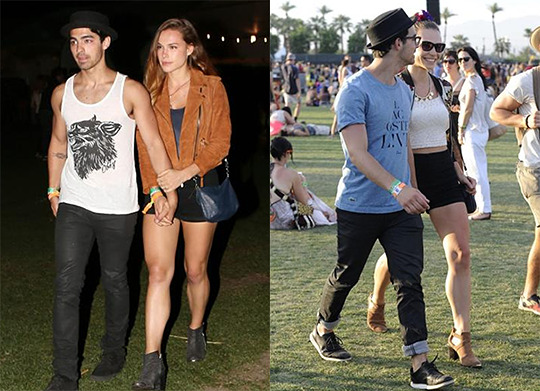 3rd picture: It was rumored, by Oceanup, that Joe had a sextape with Blanda Eggenschwiler coming out. The entire Jonas group of friends made fun of it on Twitter.