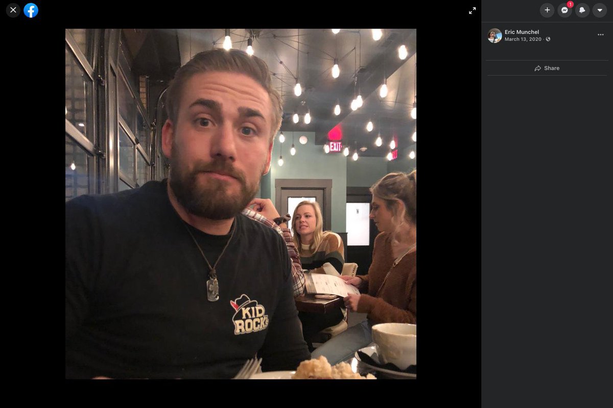 Eric Gavelek Muchel of Tennessee is the second flexcuff guy. You may recall him prancing over bars & chairs wearing camo. He was busted because he was interviewed on a live stream with his mother.