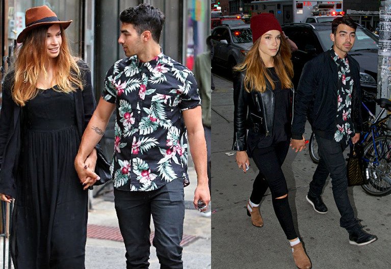 3rd picture: It was rumored, by Oceanup, that Joe had a sextape with Blanda Eggenschwiler coming out. The entire Jonas group of friends made fun of it on Twitter.