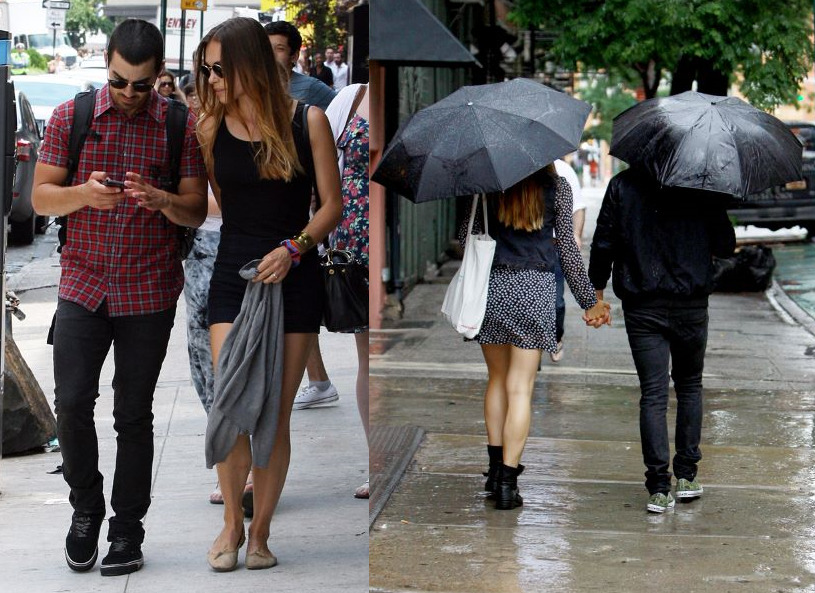 3rd picture: It was rumored, by Oceanup, that Joe had a sextape with Blanda Eggenschwiler coming out. The entire Jonas group of friends made fun of it on Twitter.