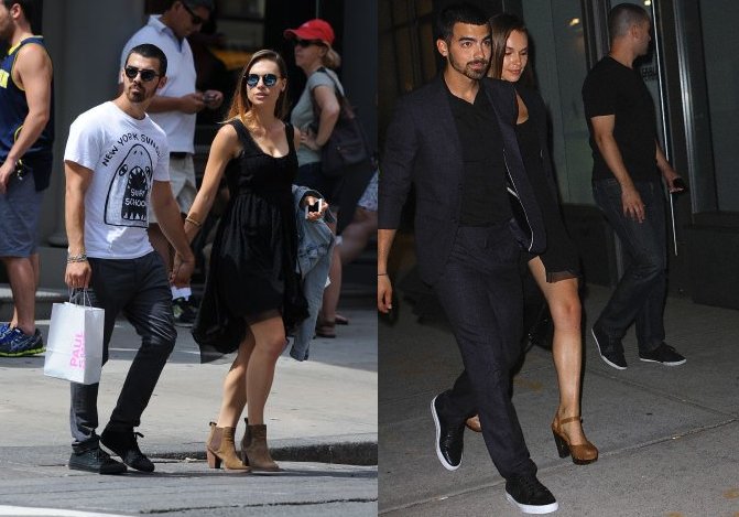 3rd picture: It was rumored, by Oceanup, that Joe had a sextape with Blanda Eggenschwiler coming out. The entire Jonas group of friends made fun of it on Twitter.