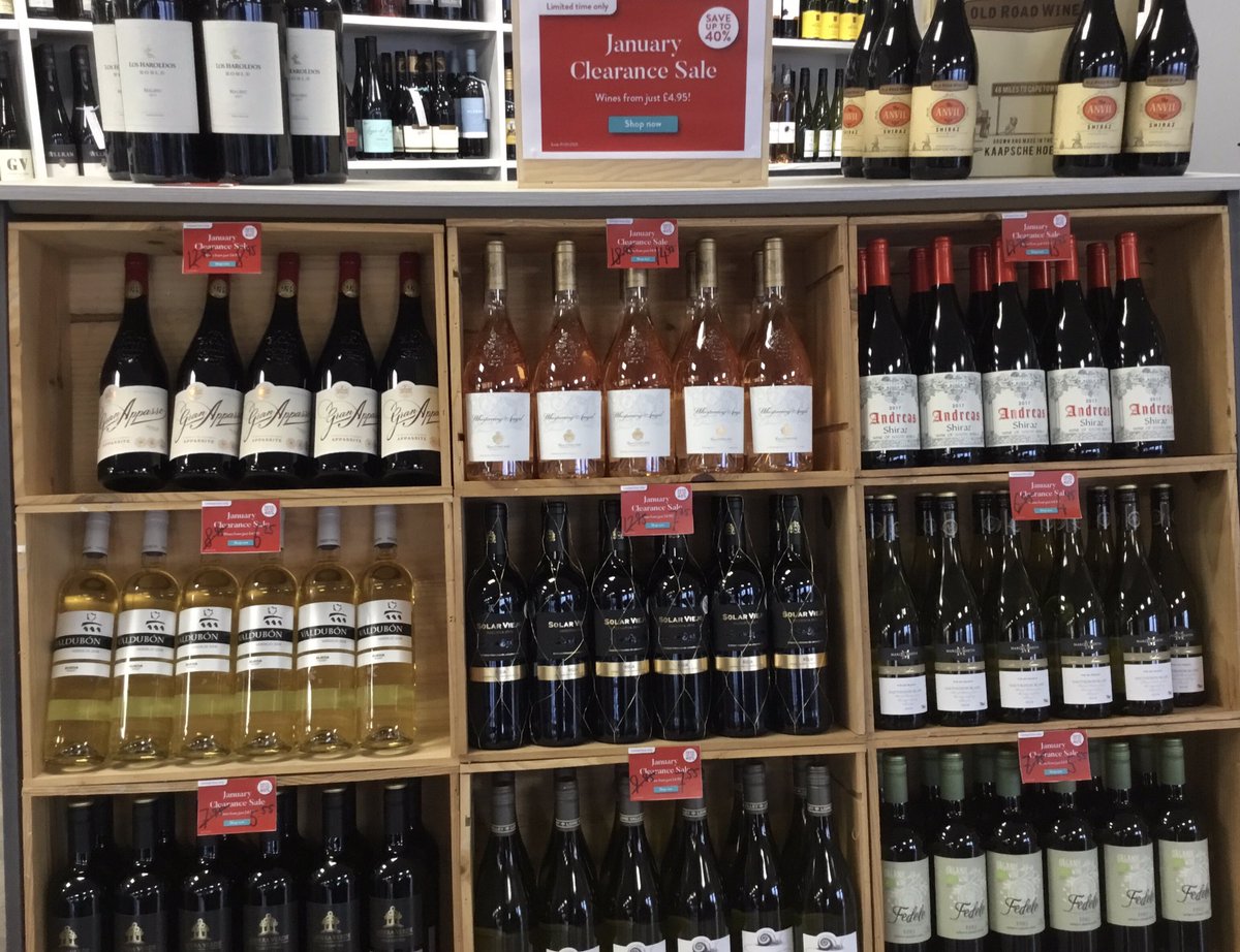All hail the #January Sale! Here’s just a few of the dozens of great wines we have on offer throughout the month. Come and bag yourself some bargains to make #Lockdown3 a little less dull. Wines from 4.95 and savings of up to 40%