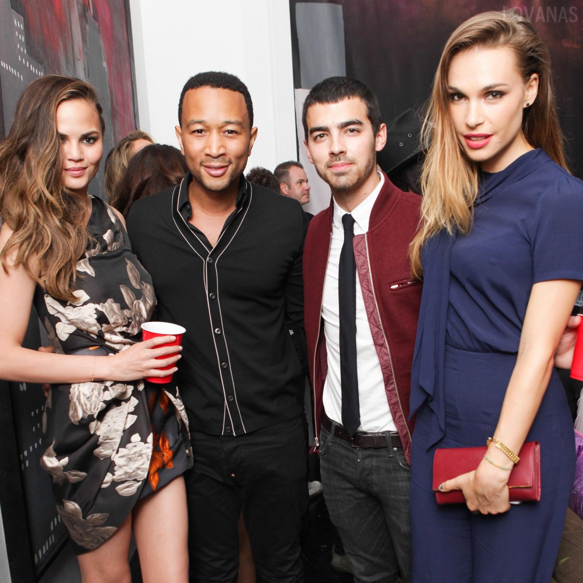 3rd picture: It was rumored, by Oceanup, that Joe had a sextape with Blanda Eggenschwiler coming out. The entire Jonas group of friends made fun of it on Twitter.