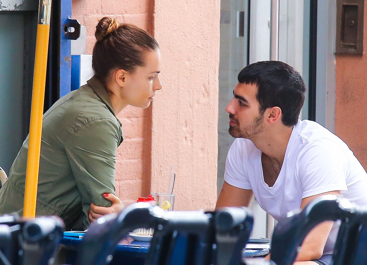 3rd picture: It was rumored, by Oceanup, that Joe had a sextape with Blanda Eggenschwiler coming out. The entire Jonas group of friends made fun of it on Twitter.