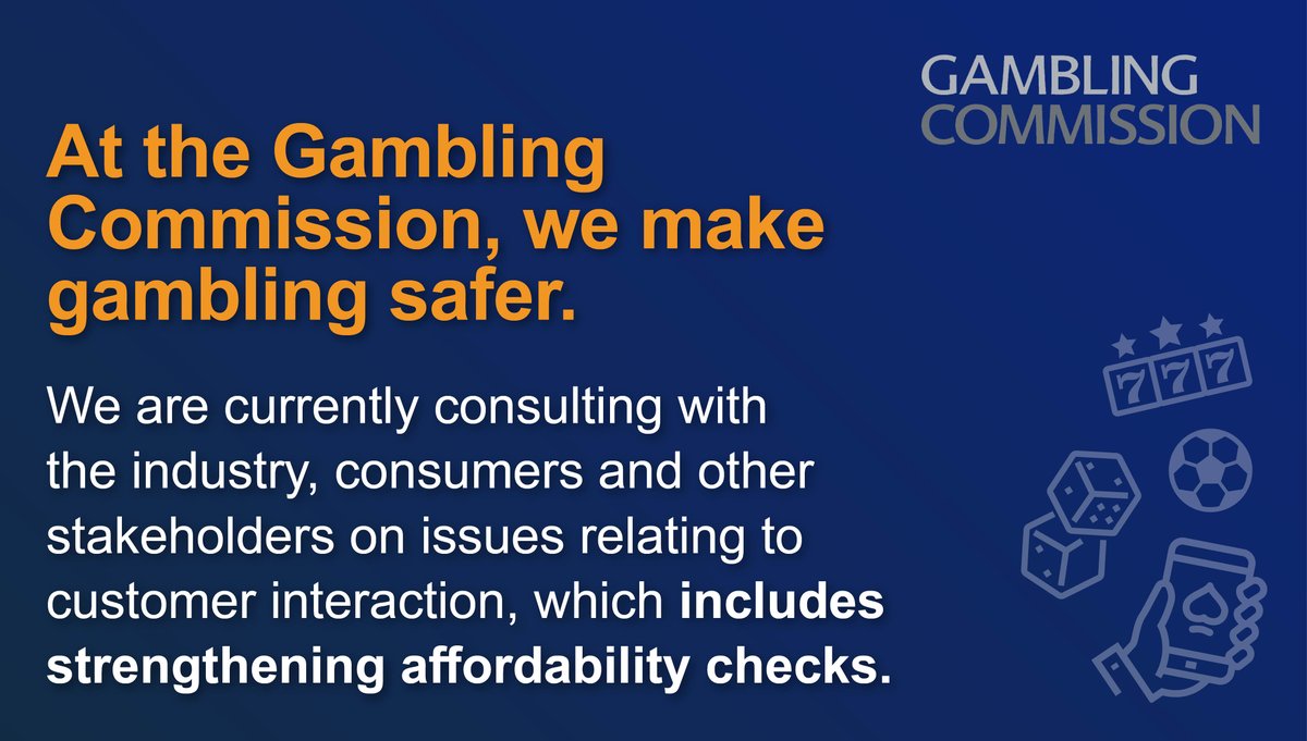 Gambling Commission tweet media