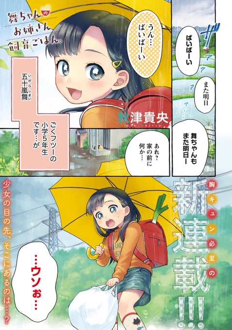舞ちゃんのお姉さん飼育ごはん。第1話
① 