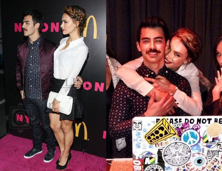 2013: Joe and Blanda’s double date with Joe’s ex girlfriend Demi Lovato and Joe’s best friend/Demi’s ex boyfriend Wilmer Valderrama.